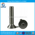 Flat Head Hexagon Socket Head Cap Screw/ Allen Head Machine Screw